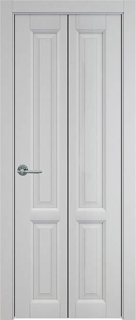 Межкомнатная дверь Porta Classic Dinastia Книжка, цвет - Лайт Грей ST, Без стекла (ДГ)
