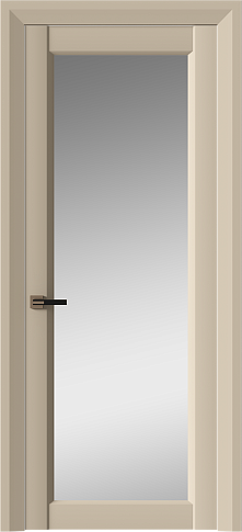 Дверь Domenica Neo Classic Decoro Бежевый Мел эмаль (RAL 075-80-10) со стеклом