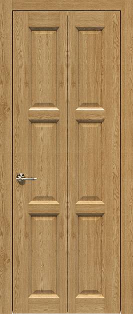 Межкомнатная дверь Porta Classic Milano Книжка, цвет - Дуб натуральный, Без стекла (ДГ)