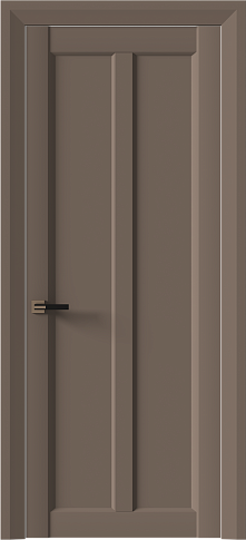 Дверь Prato Neo Classic Decoro Коричневый Тик эмаль (RAL 050-50-10) без стекла