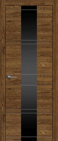 Дверь Tivoli Ж-2 Дуб коньяк со стеклом