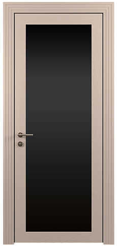 Дверь Tivoli З-1 Грязный Белый эмаль по шпону (RAL 070-90-05) со стеклом