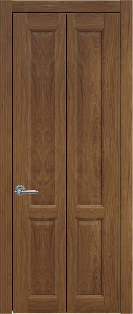 Межкомнатная дверь Porta Classic Dinastia Книжка, цвет - Итальянский орех, Без стекла (ДГ)