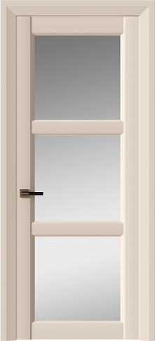 Дверь Milano Neo Classic Decoro Магнолия ST со стеклом