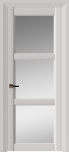 Дверь Milano Neo Classic Decoro Лайт Грей ST со стеклом