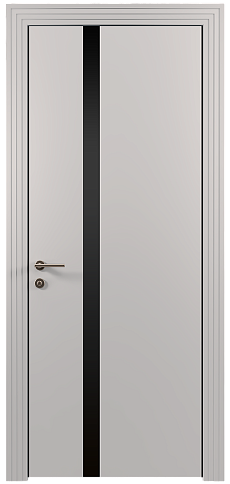 Дверь Tivoli Д-1 Серая эмаль (RAL 7047) без стекла