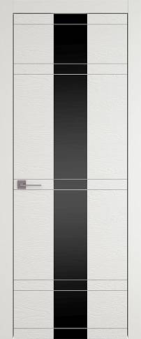 Дверь Tivoli Ж-4 Бежевая эмаль по шпону (RAL 9010) со стеклом