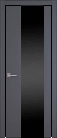 Дверь Tivoli Е-1 Антрацит ST со стеклом