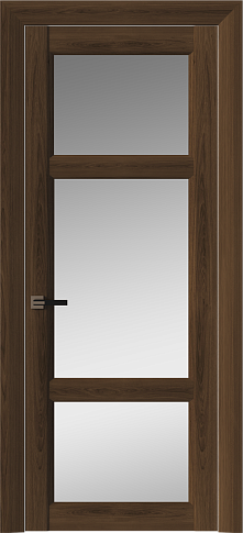 Дверь Siena Neo Classic Decoro Итальянский орех со стеклом