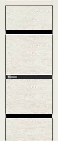 Дверь Tivoli Г-4 Жемчужная эмаль по шпону (RAL 1013) без стекла