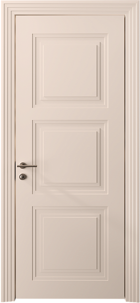 Межкомнатная дверь Milano Neo Classic Scalino, цвет - Бежевое Ядро Миндаля эмаль (RAL 070-85-05), Без стекла (ДГ)
