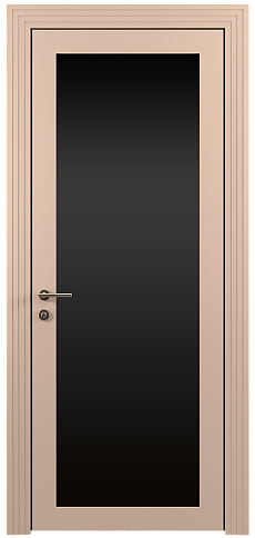 Дверь Tivoli З-1 Серый цемент эмаль (RAL 060-70-10) со стеклом