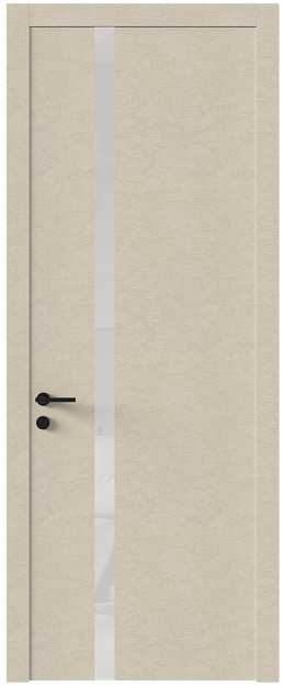 Межкомнатная дверь Tivoli Д-1, Без стекла (ДГ), цвет - Версилк крем