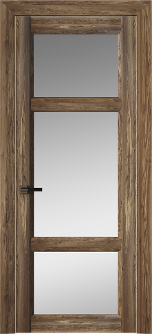 Дверь Siena Neo Classic Decoro Олива тёмная со стеклом