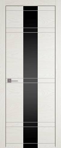 Дверь Tivoli Ж-4 Белый ясень nano-flex со стеклом