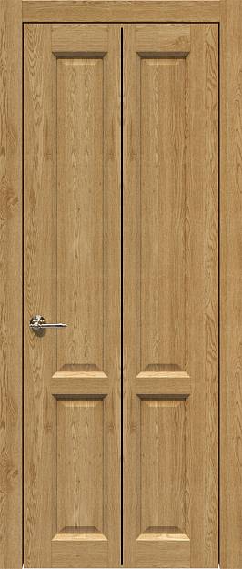 Межкомнатная дверь Porta Classic Dinastia Книжка, цвет - Дуб натуральный, Без стекла (ДГ)