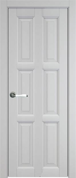 Межкомнатная дверь Porta Classic Milano Книжка, цвет - Лайт Грей ST, Без стекла (ДГ)