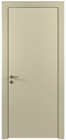 Дверь Tivoli А-4 Серо-оливковая эмаль (RAL 7032) без стекла