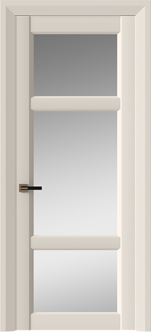 Дверь Siena Neo Classic Decoro Грязный Белый эмаль (RAL 070-90-05) со стеклом