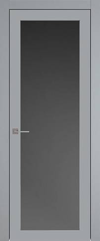 Дверь Tivoli З-5 Серебристо-серая эмаль (RAL 7045) со стеклом