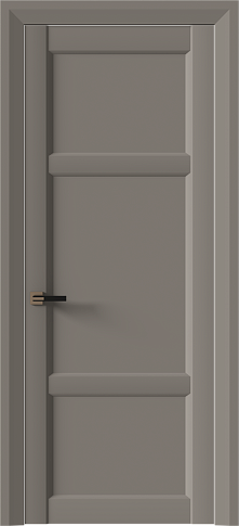 Дверь Siena Neo Classic Decoro Серая стяжка эмаль (RAL 060-60-05) без стекла