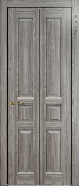 Межкомнатная дверь Porta Classic Imperia-R Книжка, цвет - Орех пепельный, Без стекла (ДГ)