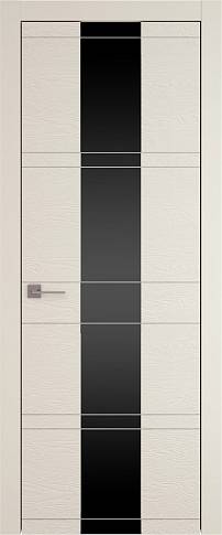 Дверь Tivoli Ж-2 Жемчужная эмаль по шпону (RAL 1013) со стеклом