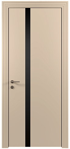 Дверь Tivoli Д-1 Бежевый Мел эмаль (RAL 075-80-10) без стекла