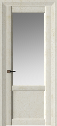 Дверь Dinastia Neo Classic Decoro Белый ясень nano-flex со стеклом